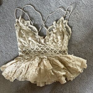 Free people lacy top